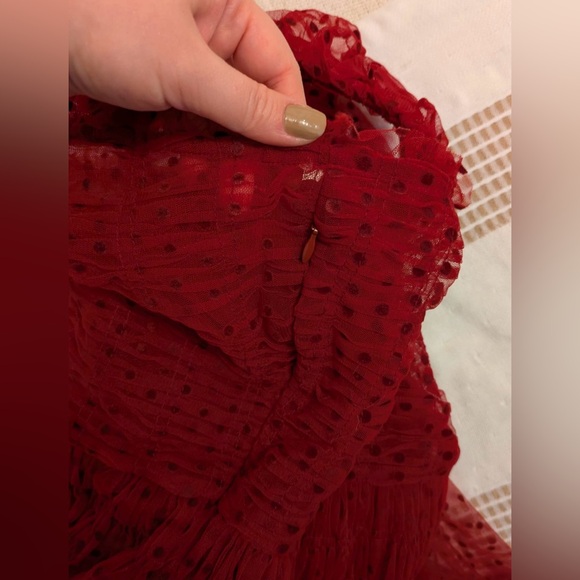 Doen Pamelina Red Dress XL - Picture 9 of 11